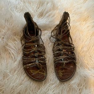 Sam Edelman gladiator sandals size 10